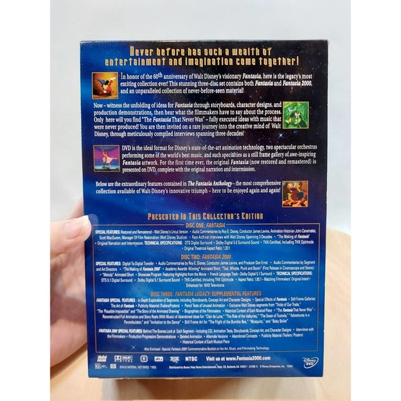 Walt Disney - The Fantasia Anthology DVD set - Picture 3 of 12